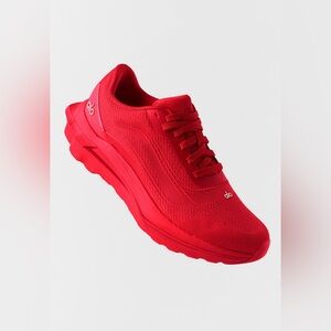 Alo Yoga Bright Red Runner Sneaker Shoes Brand New